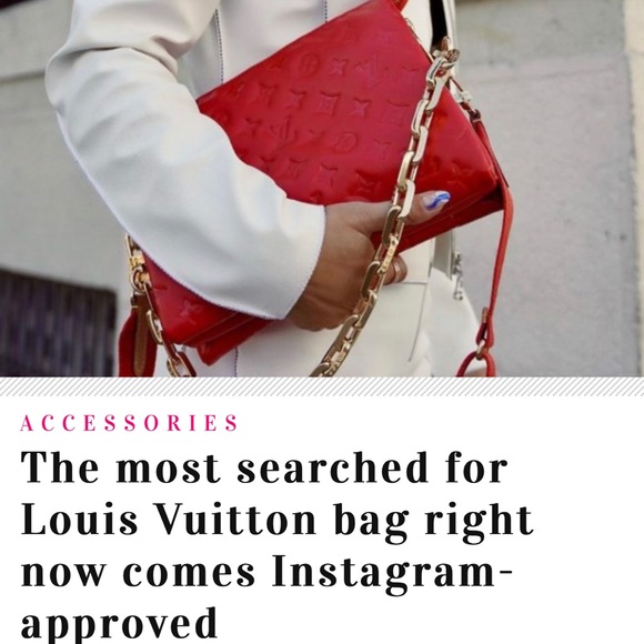 NIB Louis Vuitton Coussin PM Red - Picture 8 of 8